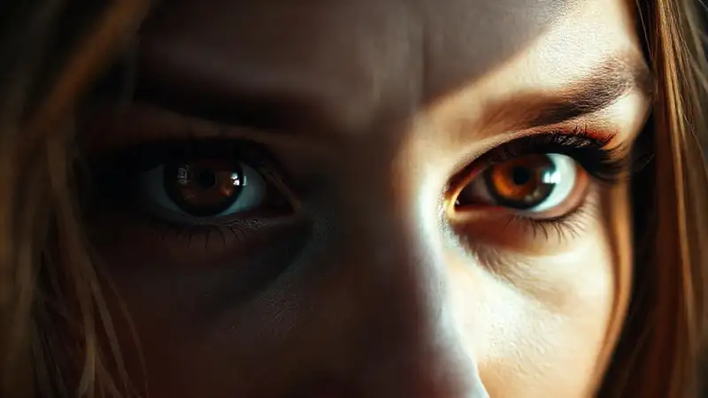 Ojos rojos, emoción y melancolía oscura